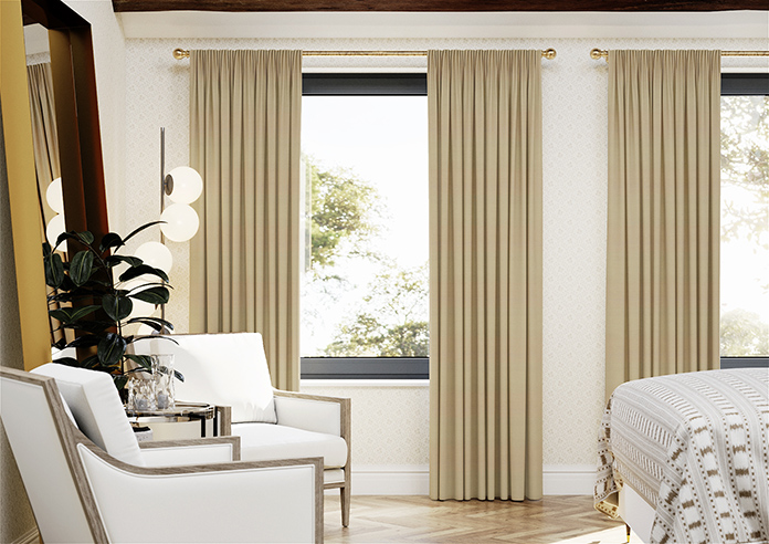 Nova, Oatmeal - Made to Measure Curtains - Image 3